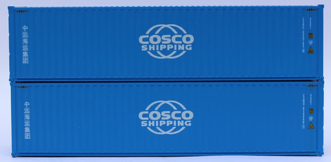 Costco Shipping- New Globe logo– 40' HIGH CUBE containers with Magnetic system, Corrugated-side. JTC # 405015