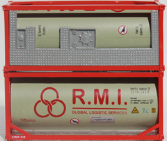 R.M.I. Global Logistics 20' Standard Tank Container (full length; full width walkway) 205205 SOLD OUT