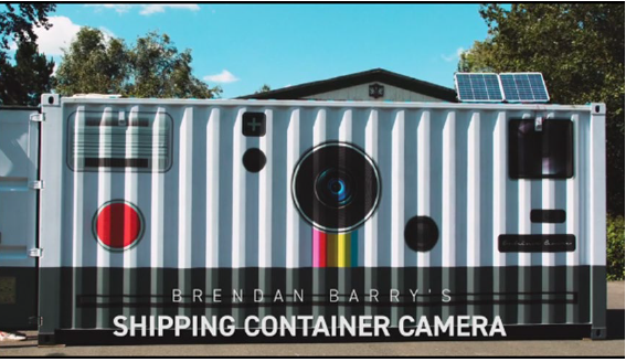 CAMERA  20' Std. height container with Magnetic system, Corrugated-side. JTC-205433