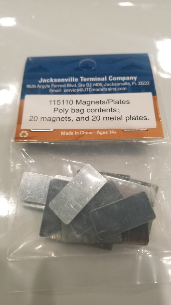 Magnets and Plates (20 of each per package) 115110